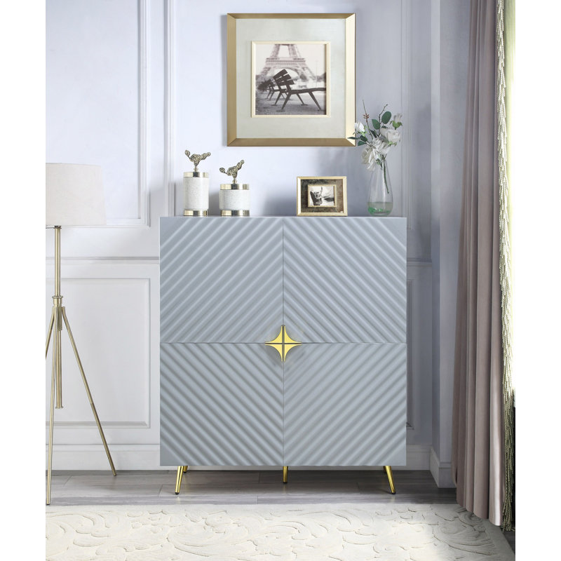 Buffet décoratif gris Gaines