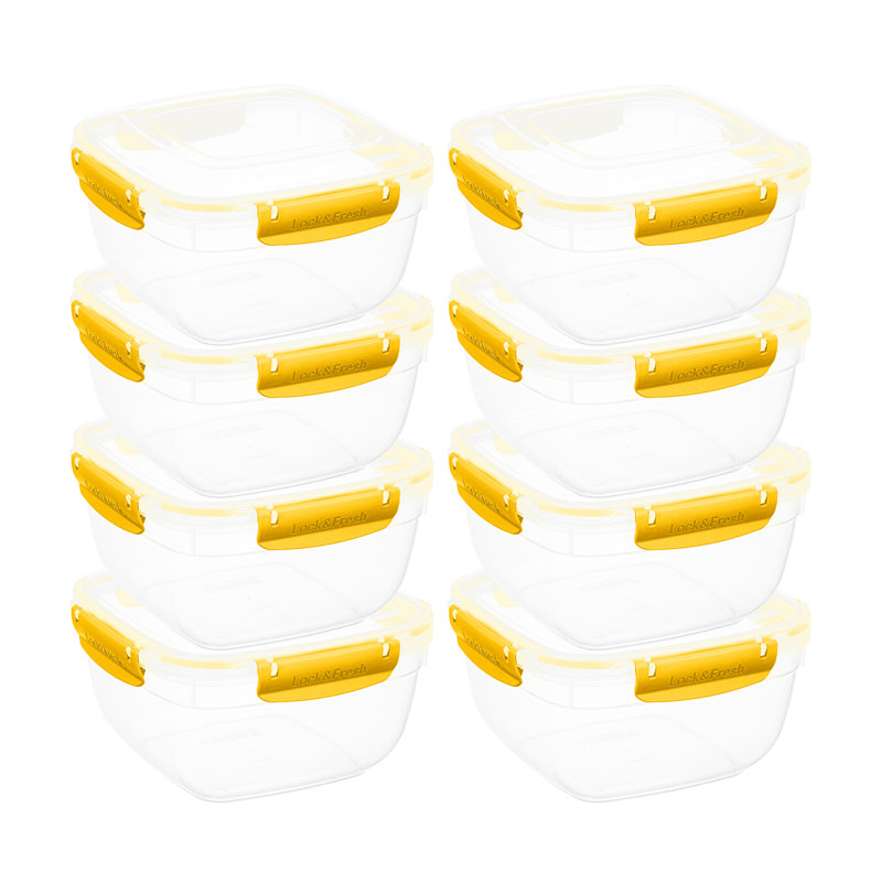 Contenant alimentaire Djana, Jaune