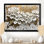 Montrell, fleur crème d'hortensias I - art mural hortensia