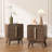 Curved Brown Coffee Table With Storage Space
