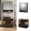 Birbal 2 Piece Bathroom Furniture Suite with Mirror