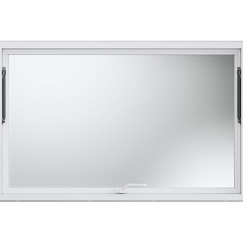 Fenêtre de support en alliage d'aluminium, H 41 po x l 65 po x P 3 po
