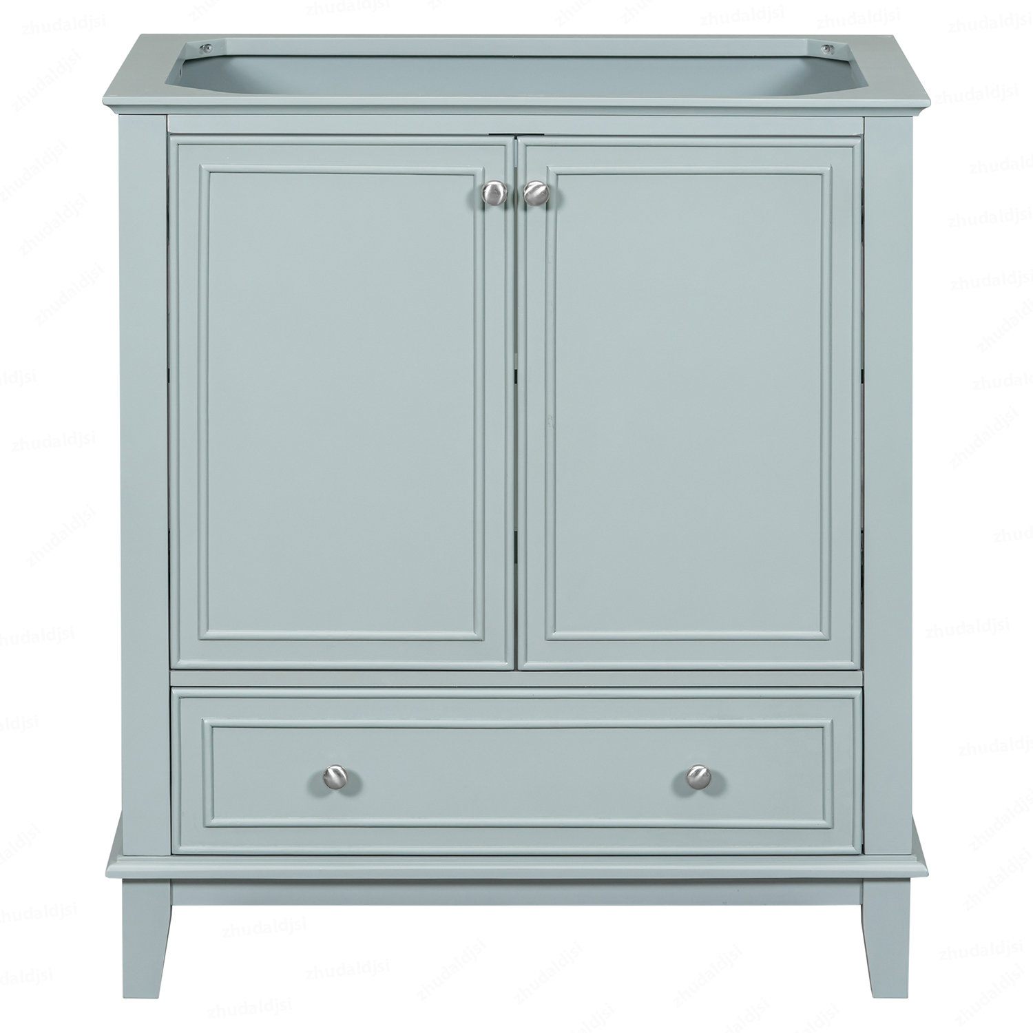 TOLOYE 29.5'' Single Bathroom Vanity Base Only in Teal | Wayfair