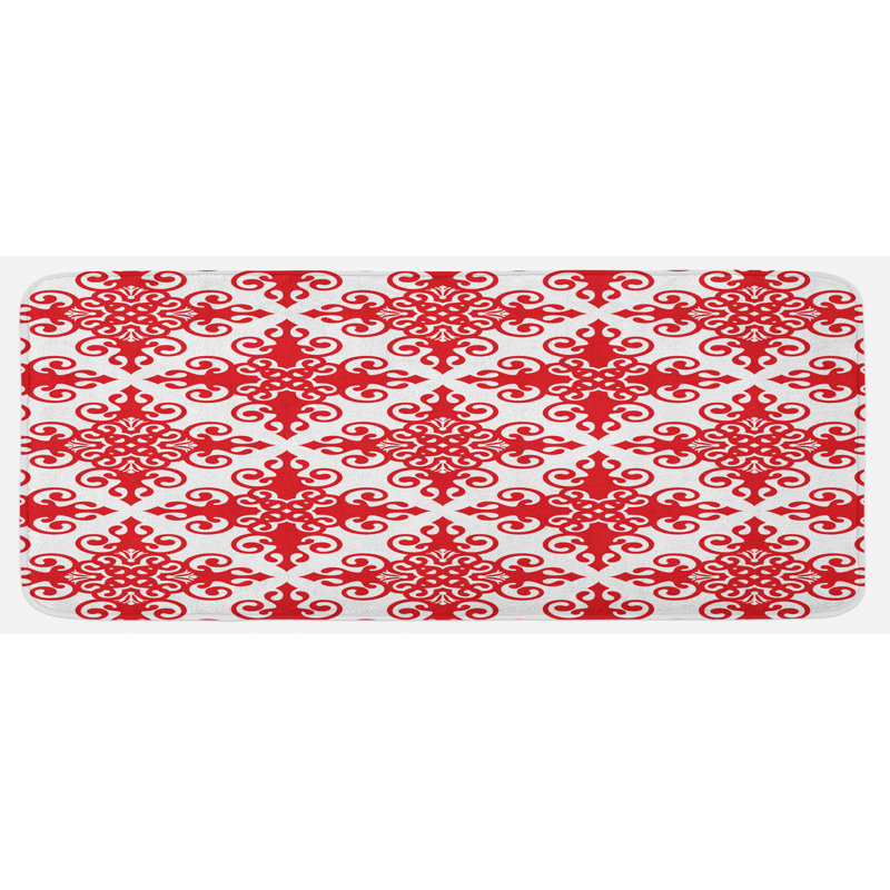 Traditional Mixed Synthetic Kitchen Mat