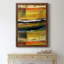 Desert Night II - Peinture sur toile encadrée-61336627-61336628