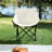 Beige, 2Pcs, Outdoor Folding Portable Camping Chairs, Comfortable Seating, Side Pocket For Essentials, Structure, Supports 264 Pounds, Carry Bag Included, Fishing, Camping, Barbecues 2Pcs Beige-695003223