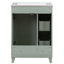 Armoire de meuble-lavabo 24 po - Lavabo en céramique, aspect élégant, rangement pratique de 24 po-1842558271