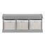 Bastogne Polyester Blend Upholstered Storage Bench-85770744-85770747
