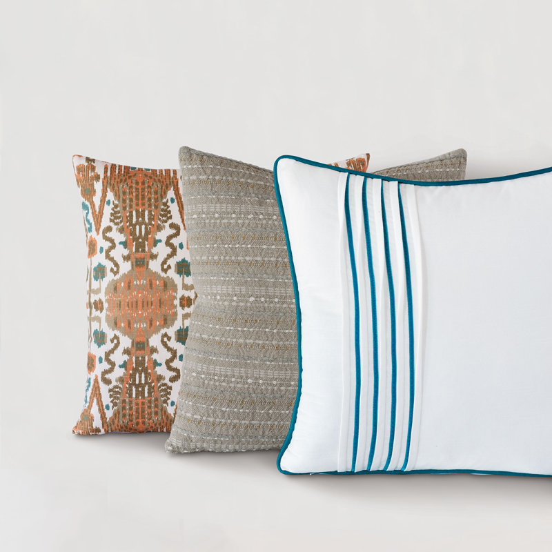 Clementine Square Pillow Cover & Insert