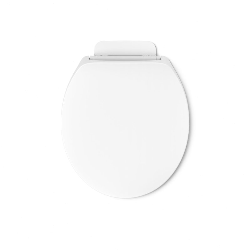 Drift Readylatch Quiet-Close Toilet Seat, White