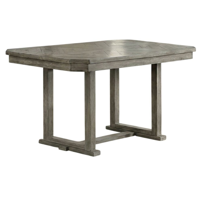 Table de salle à manger Bruce Grey Trestle Base 6 personnes