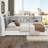 Wood Full Size Platform Bed With Storage Headboard, Shelves And 2 Drawers, White-1481170030-1481170028