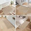 Ensemble de tapis de bain gaufré 3 pièces