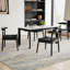 Ensemble de 2 chaises de salle à manger de style Mid-Century avec structure en chêne massif et siège tissé à la main Weave-2128415581-2128415583