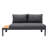 Brix 67.8'' Wide Straight Aluminum Loveseat with Cushions-1250004358