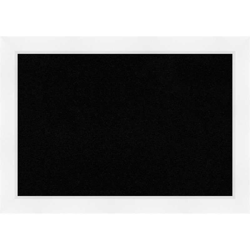 Tableau blanc incliné, tableau d'affichage en liège noir, tableau d'organisation, tableau d'affichage, H 29 po x l 41 po