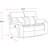 Arthur Abree Manual Reclining Sofa And Loveseat
