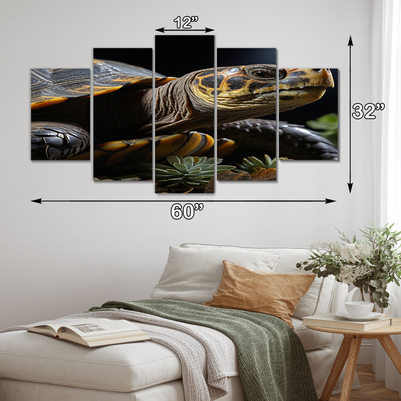 Cinnante - Animals Canvas Print - 5 Panels