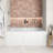 Streamline 60 in. x 32 in. Acrylic Left-Hand Drain Alcove Bathtub in Glossy White With External Drain-108301912