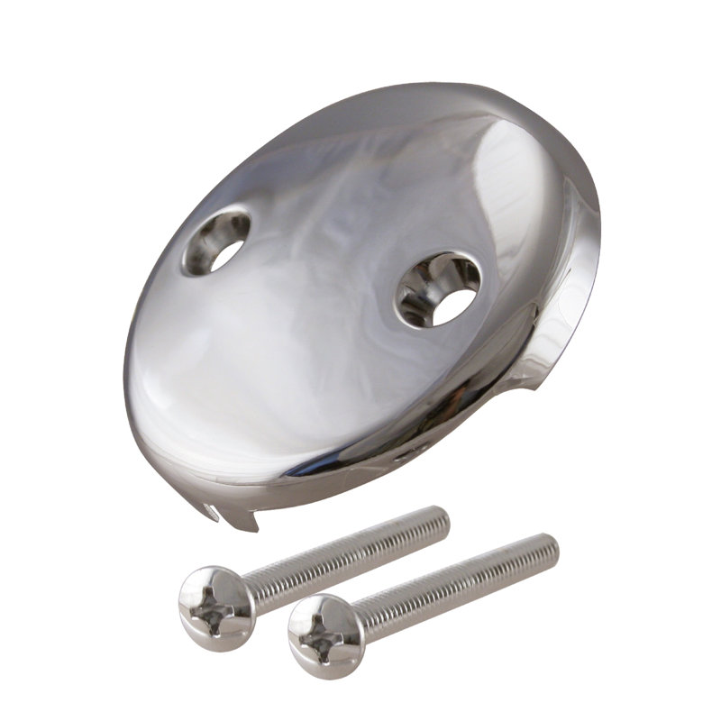 Drain de baignoire Tip Toe, Nickel poli