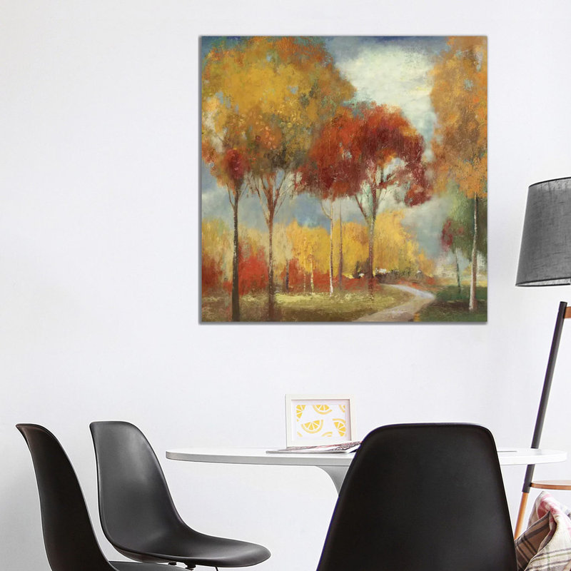 Odyssey by Allison Pearce - Painting on Canvas, 66.04 cm H x 66.04 cm W x 3.175 cm D, Wrapped Canvas