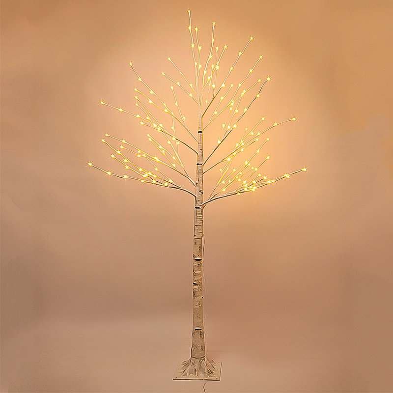 Patch Magic LED 7' Lighted Artificial Cedar Christmas Tree