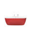 Bladwell 1400mm x 800mm Freestanding Soaking Acrylic Bathtub with Tap-1971275499
