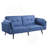 Krimmel Upholstered Reclining Sectional Reversible