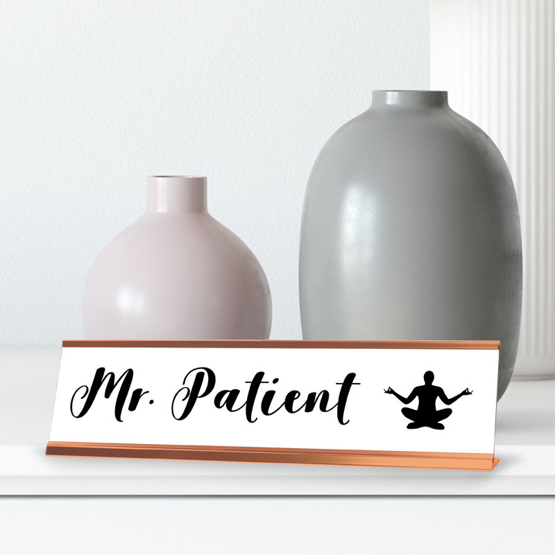 Desk Sign
