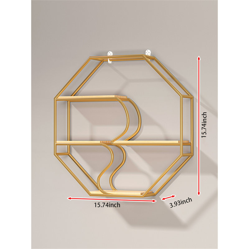 Manjari Metal Floating Shelf