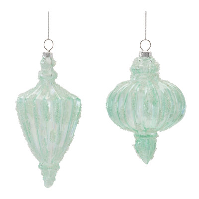 Glass Ball Ornaments (Set of 12)