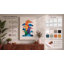 Stacked Birds Modern - Wrapped Canvas-2130704408-2130704413