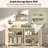 55' Sideboard with Fluted Door-263960070
