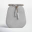 Vase with Pottery Woven Ecomix and Jute Construction - Handcrafted Modern Decorative Accent Piece with Natural Artisanal Style for Contemporary and Rustic Interiors.-1349414470