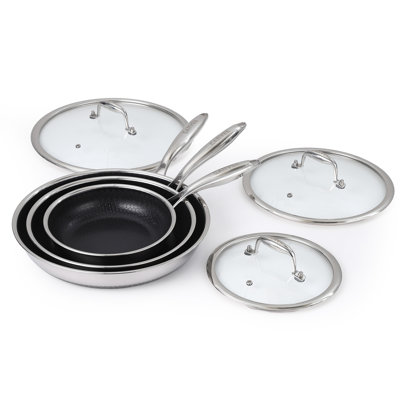 6 - Piece Stainless Steel Cookware Set