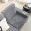83,86 po Velours côtelé avec éponge haute - gris 3 compressés pour le salon, la chambre à coucher, la chambre à coucher de bureau, le style minimaliste et les porte-gobelets-252135168