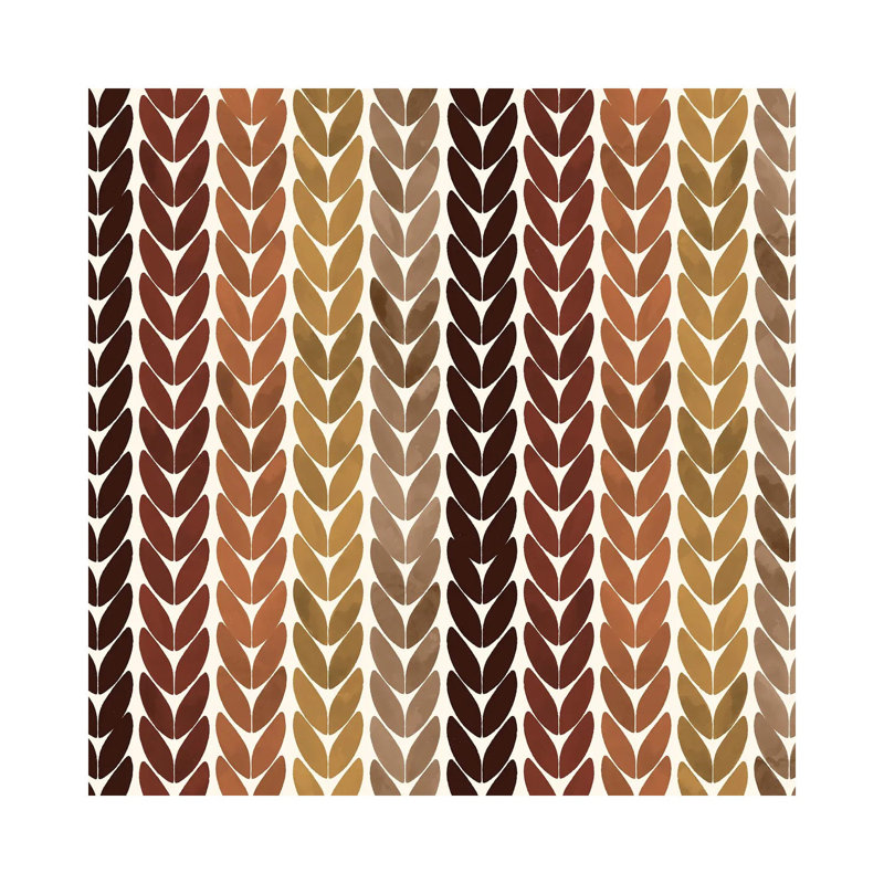Pattern A by Kimberly Allen - Wrapped Canvas Print, 30.48 cm H x 30.48 cm W