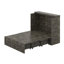 Armoire de lit escamotable pleine grandeur Murphy avec station de charge, 1 grand tiroir-114772140