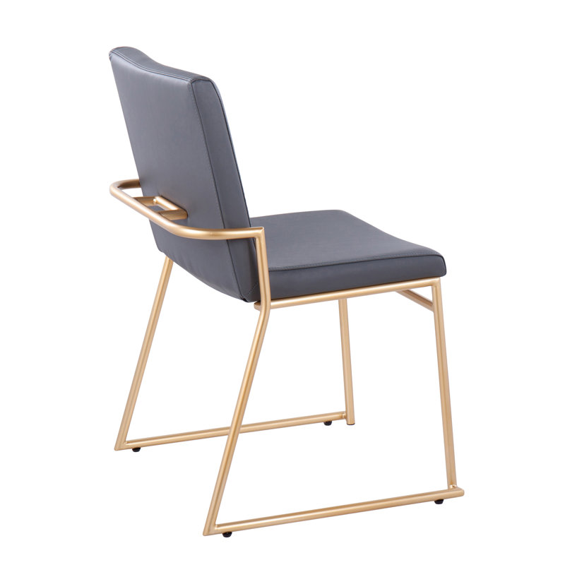 Chaise de salle à manger Dutchess, Gris