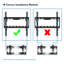 Symple Stuff Single Screen Wall Mount