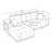 Cloud Style Chenille Sectional Sofa with Modular Design