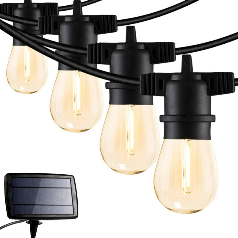 8 - Bulb 288'' Solar Powered String Light