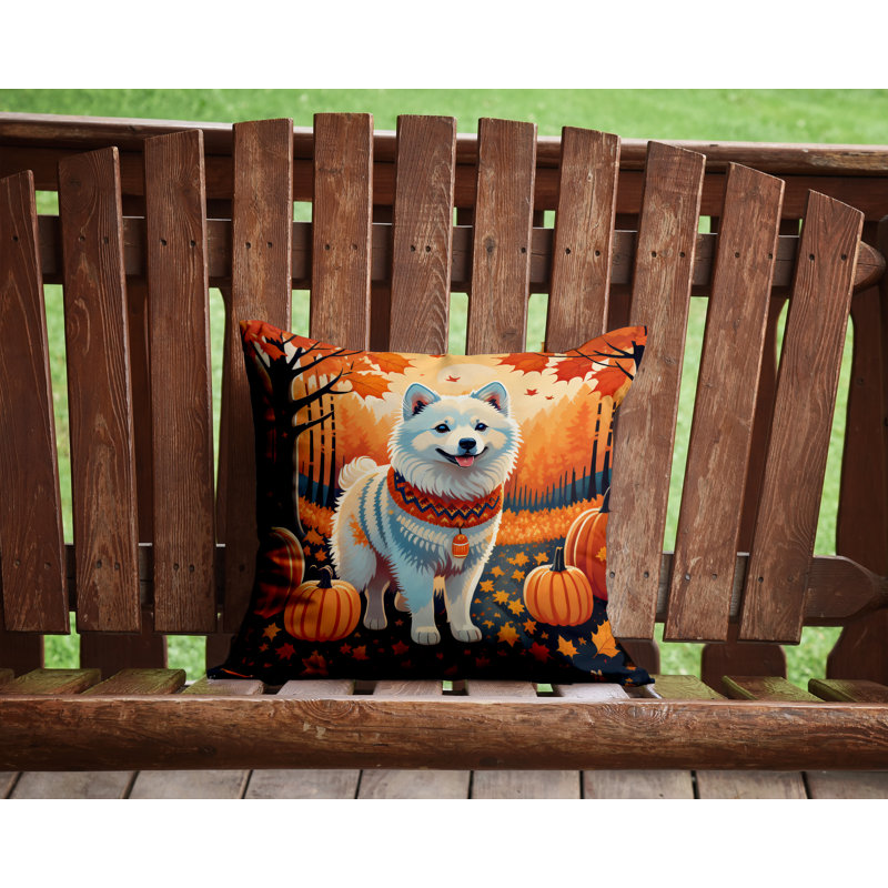  Coussin décoratif intérieur / extérieur en polyester Autre / Sans motif, 14 po x 14 po