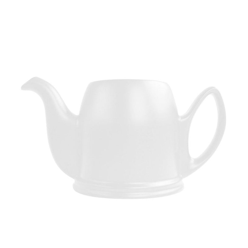 Salam Porcelain Teapot Set Teapot, White, 11.81 fl oz