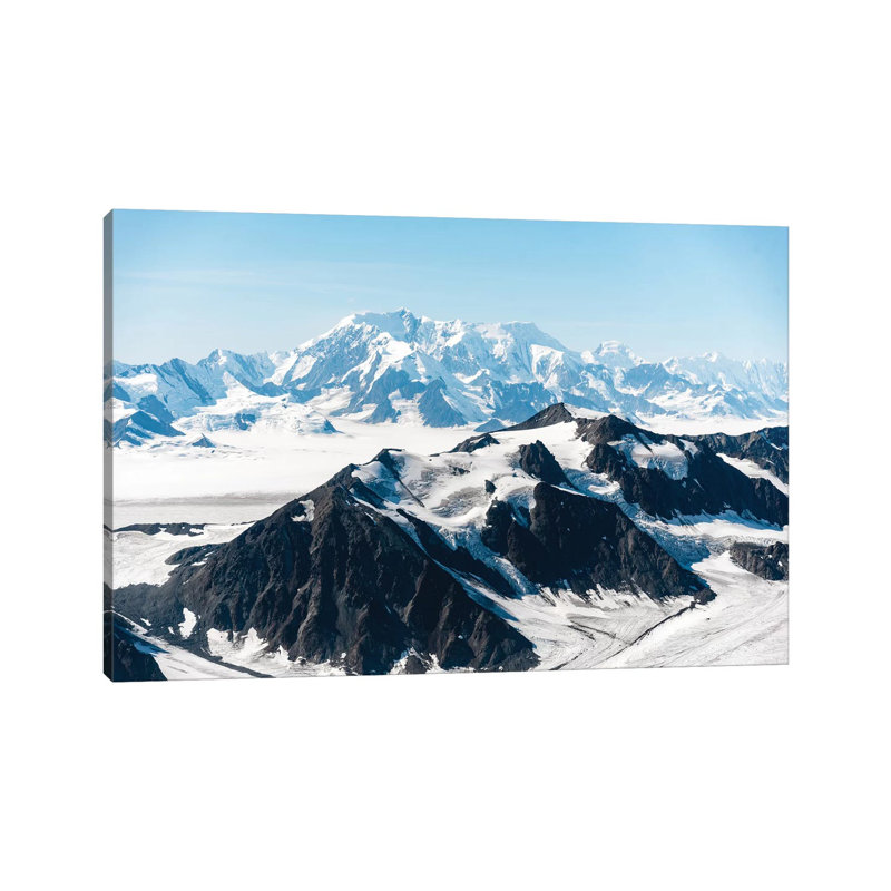 Cold Mountains by Lucas Moore - Wrapped Canvas Print, 20.32 cm H x 30.48 cm W