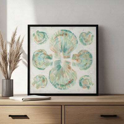 Reproduction d'art «Saltwashed Shells I» par June Erica Vess