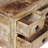 Burkhalter Rough Mango Wood Coffee Table with Storage