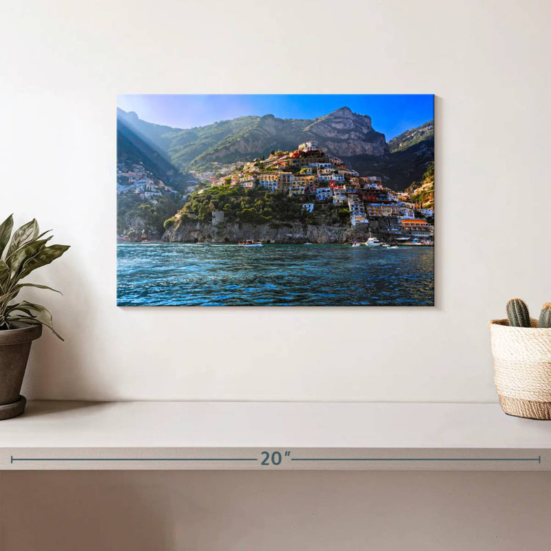Hannes, falaises de Positano, H 8 po x l 12 po