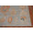 Vegetable Dye Blue Oushak Turkish Area Rug