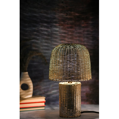 Grande lampe en fer 